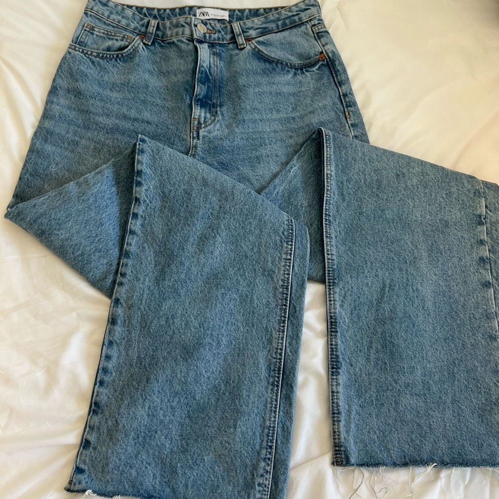 ZARA wide leg jeans | worn a few times | no flaws